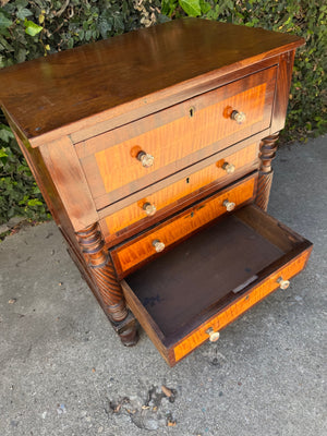 Small American Empire–Style Chest