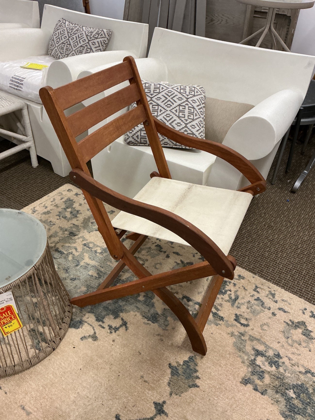  Folding Deck Chairs(set of 4)