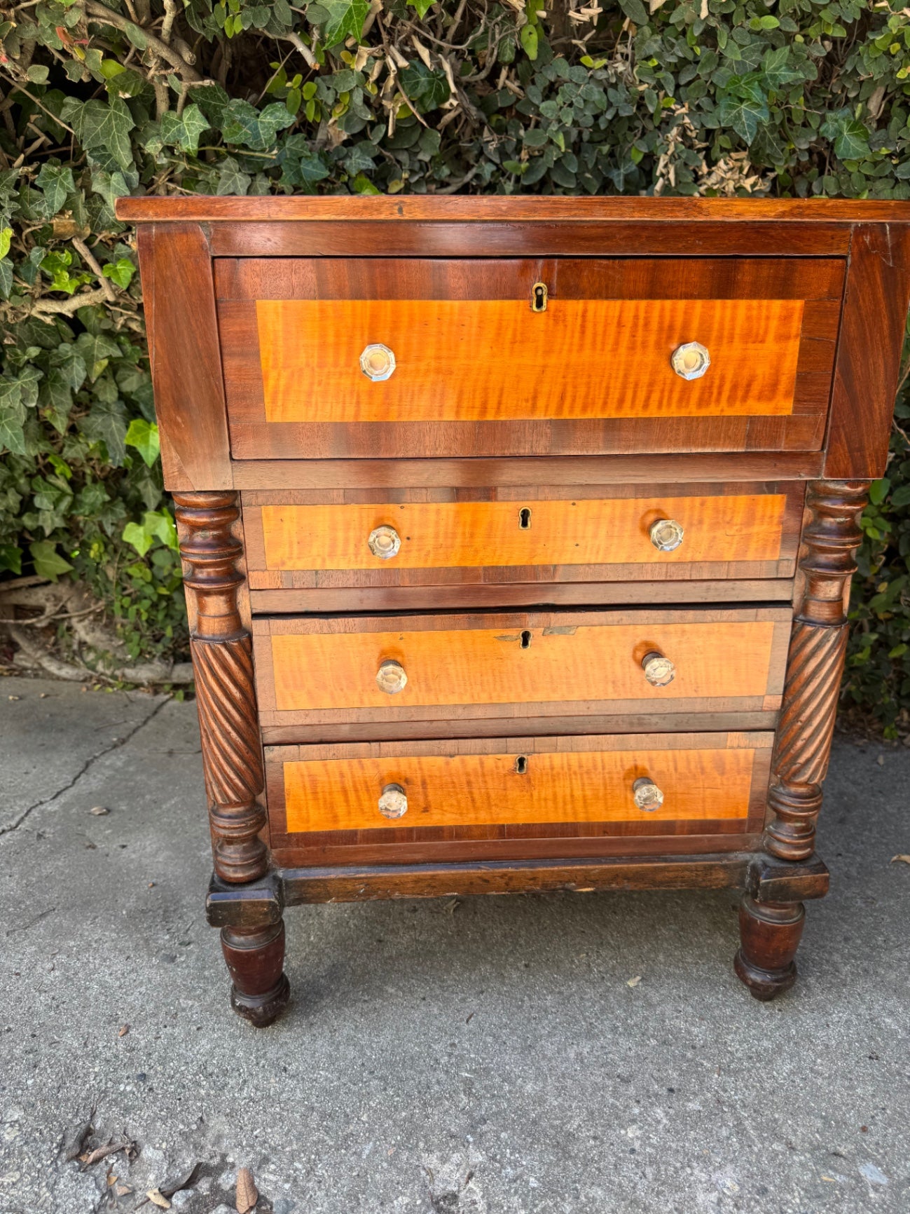 Small American Empire–Style Chest