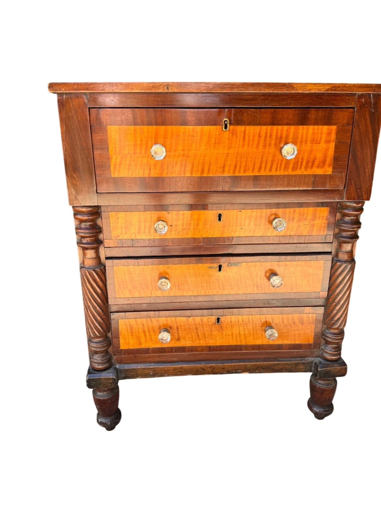 Small American Empire–Style Chest