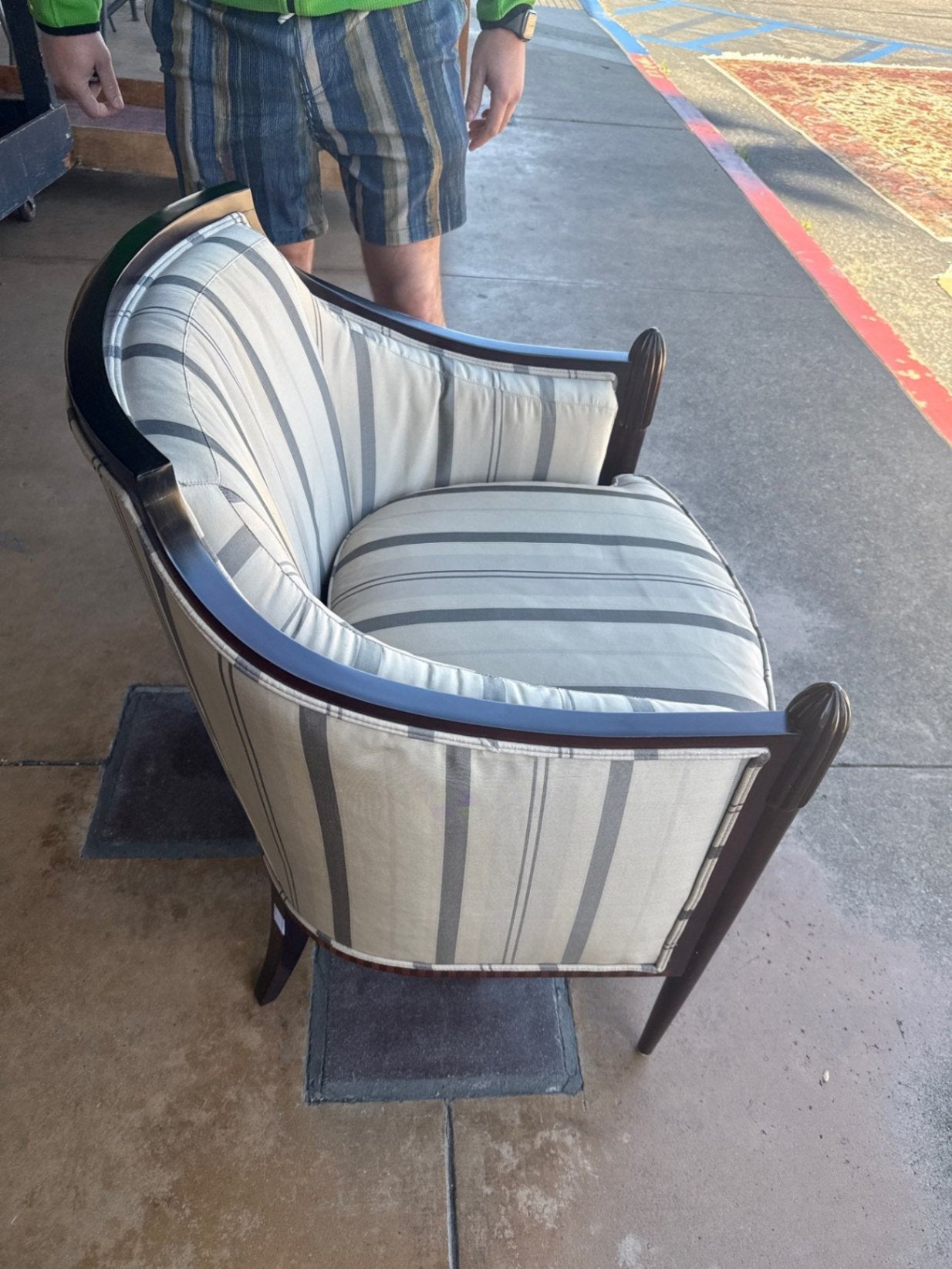 Baker Upholstered Armchair
