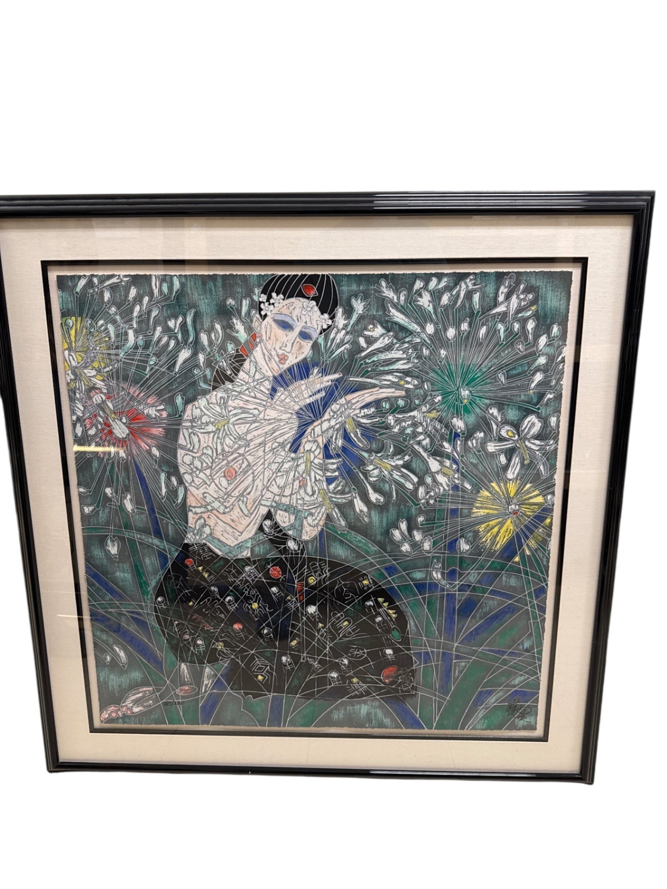 “Morning Flowers" by artist Jiang Tiefeng 183/350