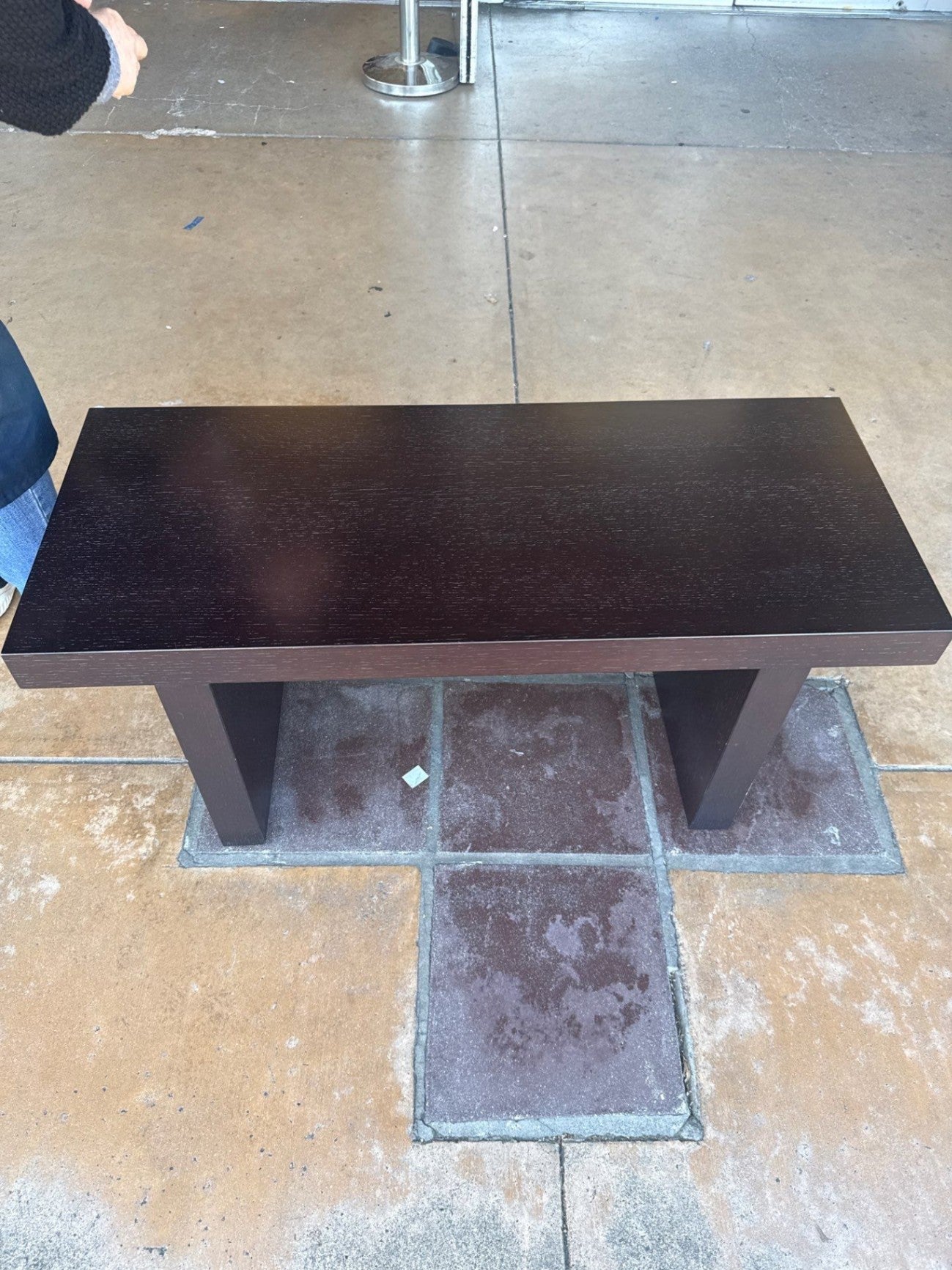 Mahogany Bench