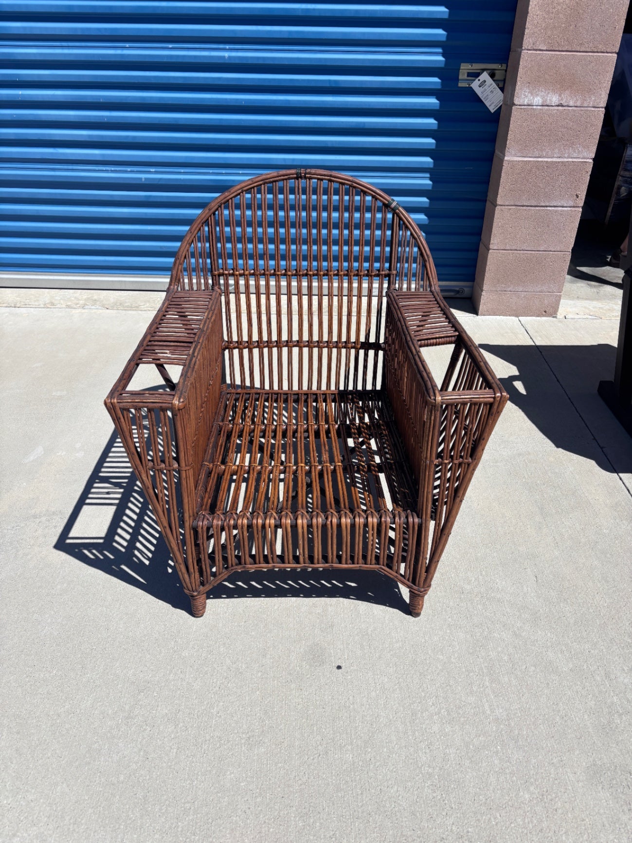 1930's Style Wicker/ Rattan Chair