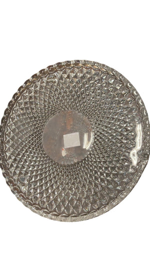 Mikasa Walther Crystal Glass Plater