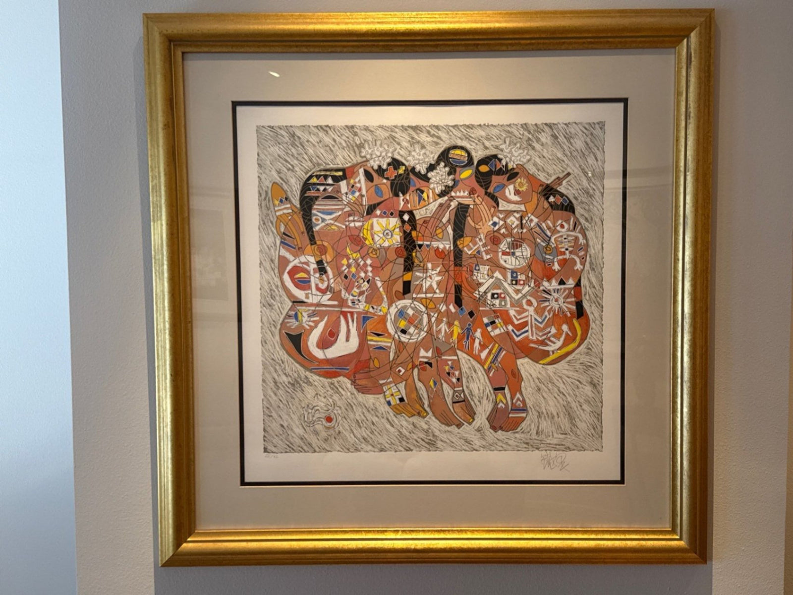Tie Feng Jiang "Girls" from Love suite signed 3/40