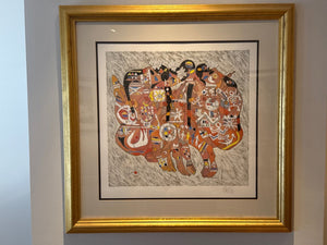 Tie Feng Jiang "Girls" from Love suite signed 3/40