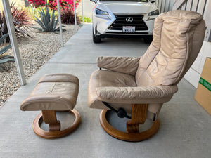 Stressless Reclining Chair and ottoman