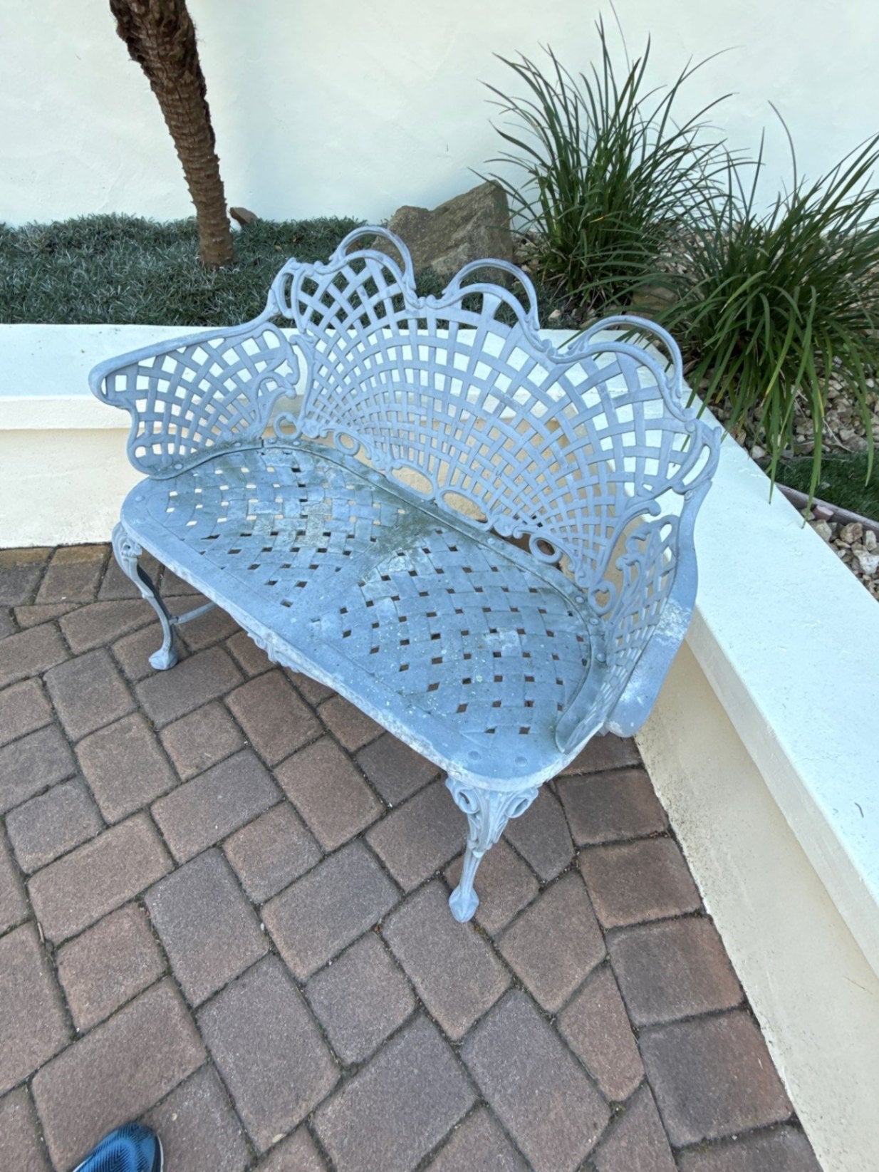 Metal Outdoor Bench