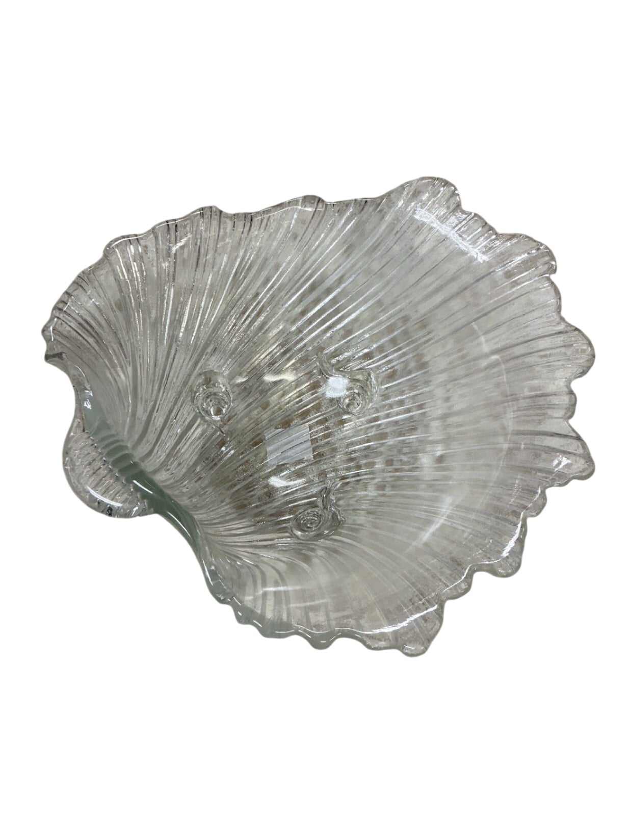 Large Glass Bowl Shell