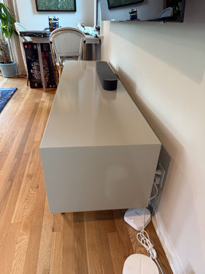 West Elm Modernist Wood & Lacquer Media Console