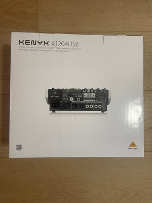 Behringer XENYX X1204USB USB Mixer With Effects