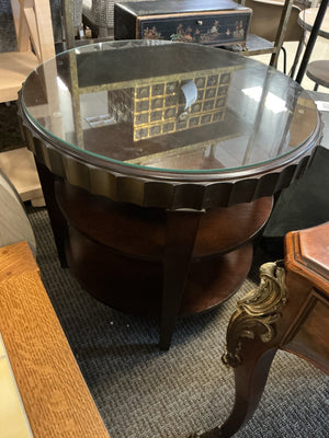 Art Deco Manner Three Tier Table