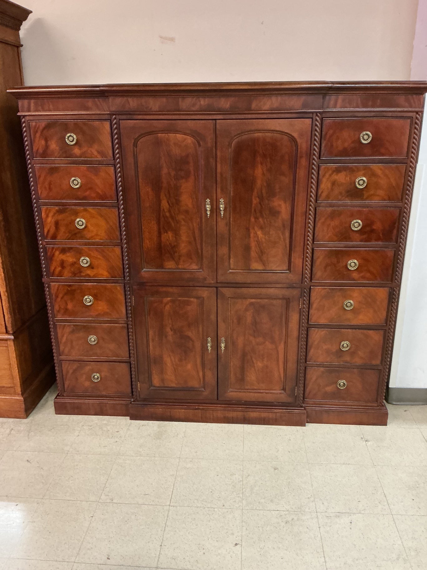 Henredon Armoire Cabinet Carlyle Collection