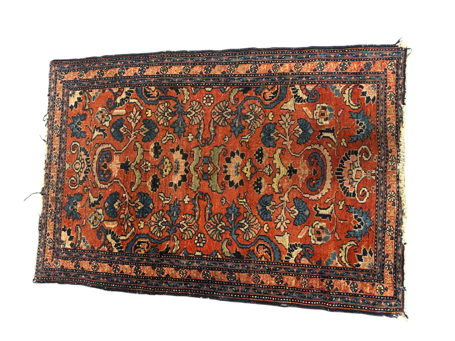 Persian Hamadan / Malayer Wool Pile Rug 48x33