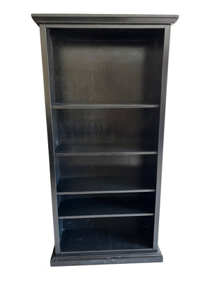 Tall black Bookscase
