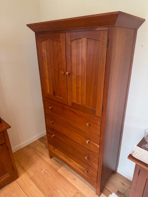 Pennsylvania House Solid Cherry Armoire Dresser