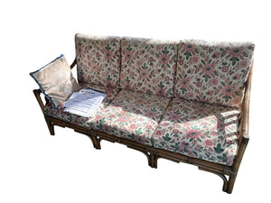 McGuire Bamboo Rattan Sofa 68in W