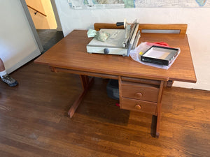 H. Sigh & Søns Mid-Century Drafting Desk Adjustable