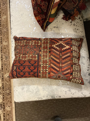 Vintage Kilim Rug Pillow 25 x 16