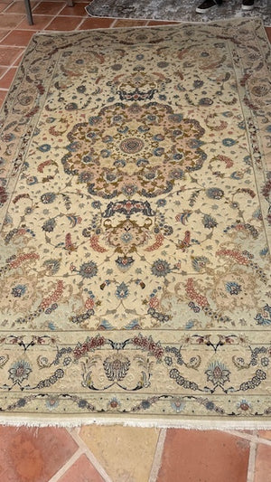 Persian Tabriz Silk / Wool  Rugs 6x10