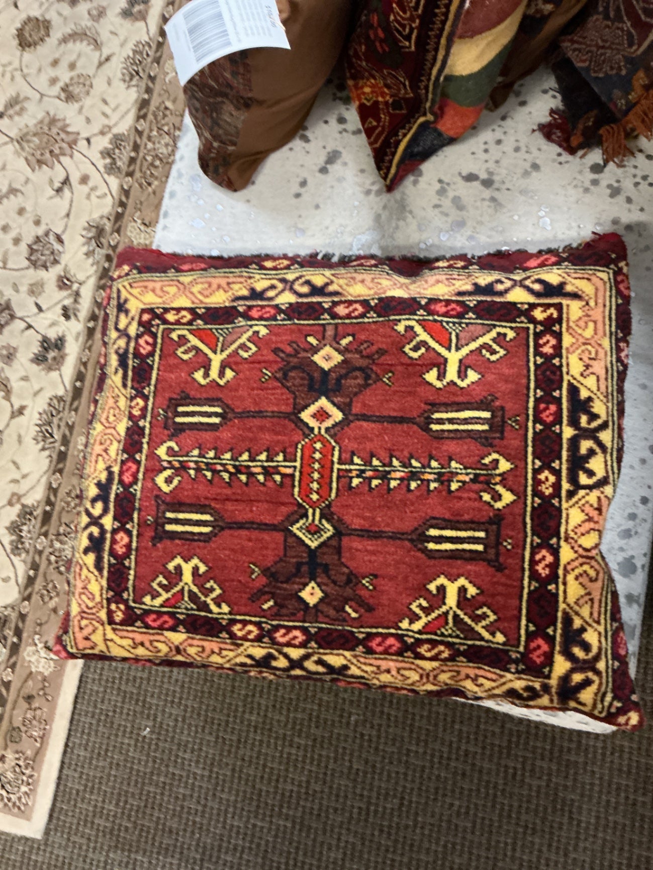 Vintage Kilim Rug Pillow 27 x 22