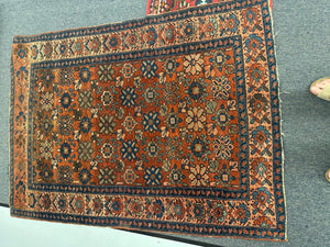 Persian Hamadan / Malayer Wool Rug 53 x72