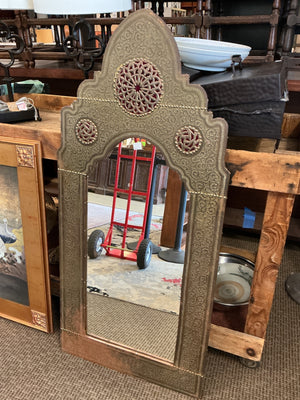 Moroccan Metal Frame Wall Mirror