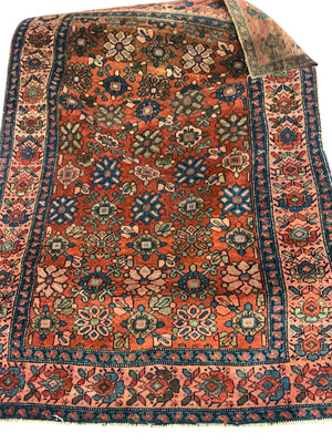 Persian Hamadan / Malayer Wool Rug 53 x72