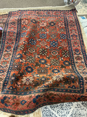 Persian Hamadan / Malayer Wool Rug 53 x72