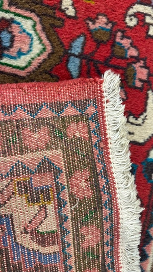 Persian Hamadan Wool Runner Rug  31x60
