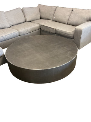 Restoration Hardware Graydon Shagreen Coffee Table