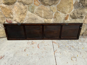 Large Chinese-Style Decorative Painted Wood Panel