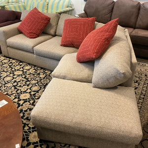Contemporary 2 Pice Sectional Sofa