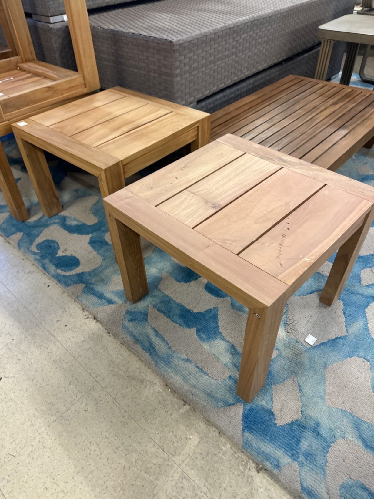 Modway Teak Side Table