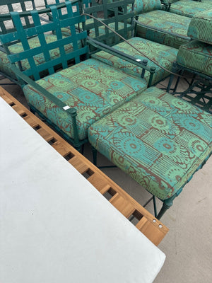 Brown Jordan Strap Chair & Cushions
