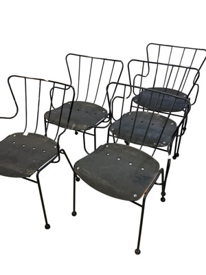 Ernest Race Antelope Style Chairs (set of 5)