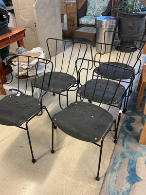 Ernest Race Antelope Style Chairs (set of 5)
