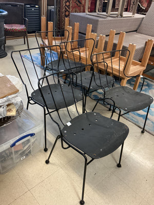 Ernest Race Antelope Style Chairs (set of 5)