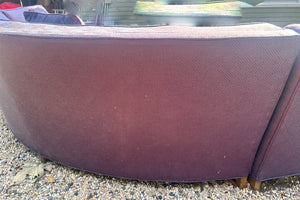 Vintage Custom Purple Sectional