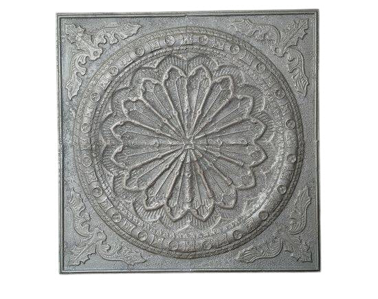 Tin Ceiling Tile Wall Art Medallion