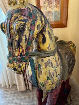 Indian Ceremonial Wedding Art Horse (Ghodi/Ghoda)