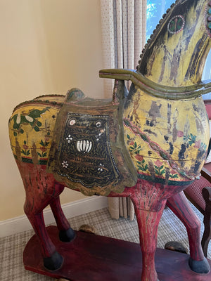 Indian Ceremonial Wedding Art Horse (Ghodi/Ghoda)
