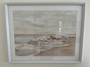 Beach Print Framed