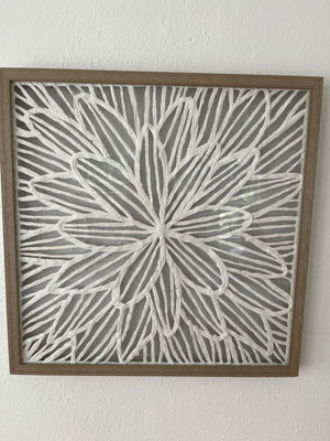 Cut Paper Framed Art 20x20