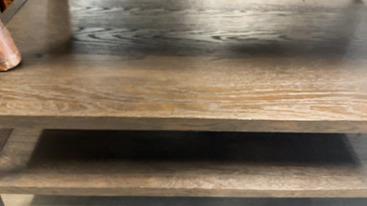Coffee Table with Shelf 55x32x18