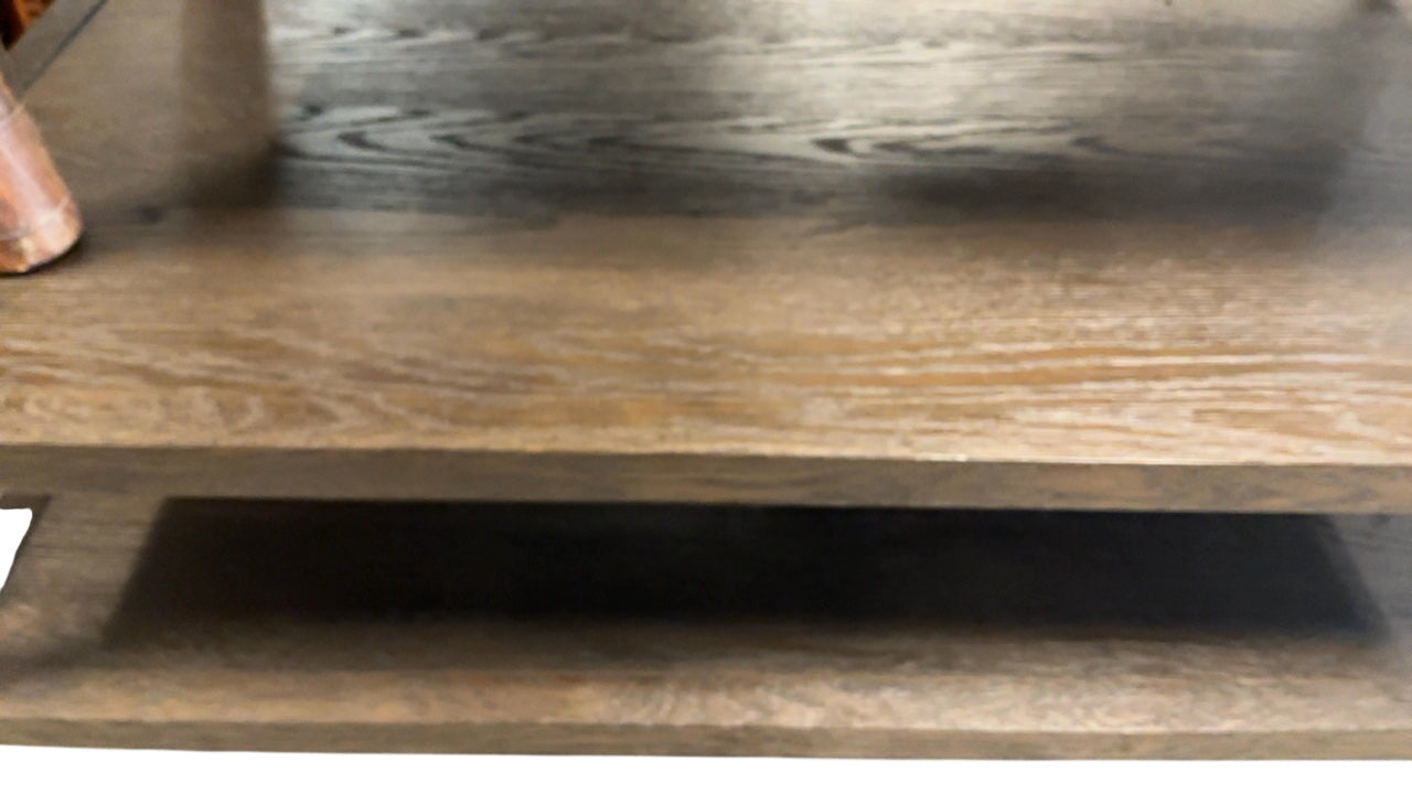 Coffee Table with Shelf 55x32x18