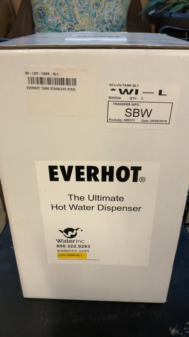EverHot Stainless Hot Water Tank Open Box