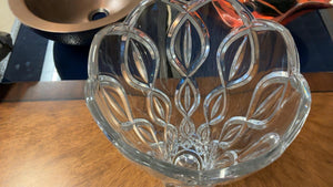 Vintage Lead Crystal Vase Approx 13in