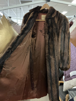Vintage Mink Coat L. Milo Matson Moorehead Minnesota circa 1930-1950